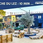 Nouveau - Jungle Montpeul - Clim - Wifi Fibre - Netflix - 5' Du Centre Et Gare - Parking - Loggia - 15' Des Plages 아파트 몽펠리에