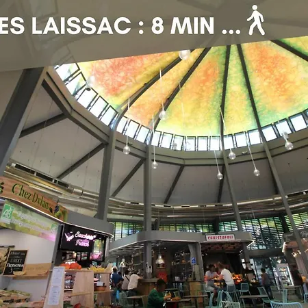 Jungle Montpeul: Urban Oasis With Fiber Wi-fi And Loggia * Montpellier