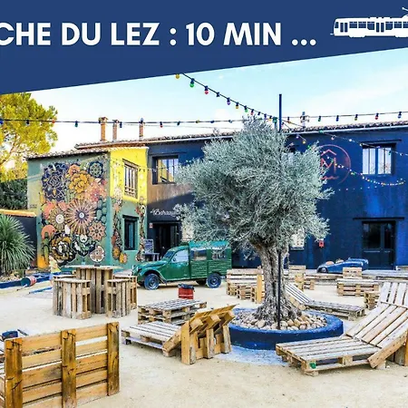 Nouveau - Jungle Montpeul - Clim - Wifi Fibre - Netflix - 5' Du Centre Et Gare - Parking - Loggia - 15' Des Plages Apartmán Montpellier